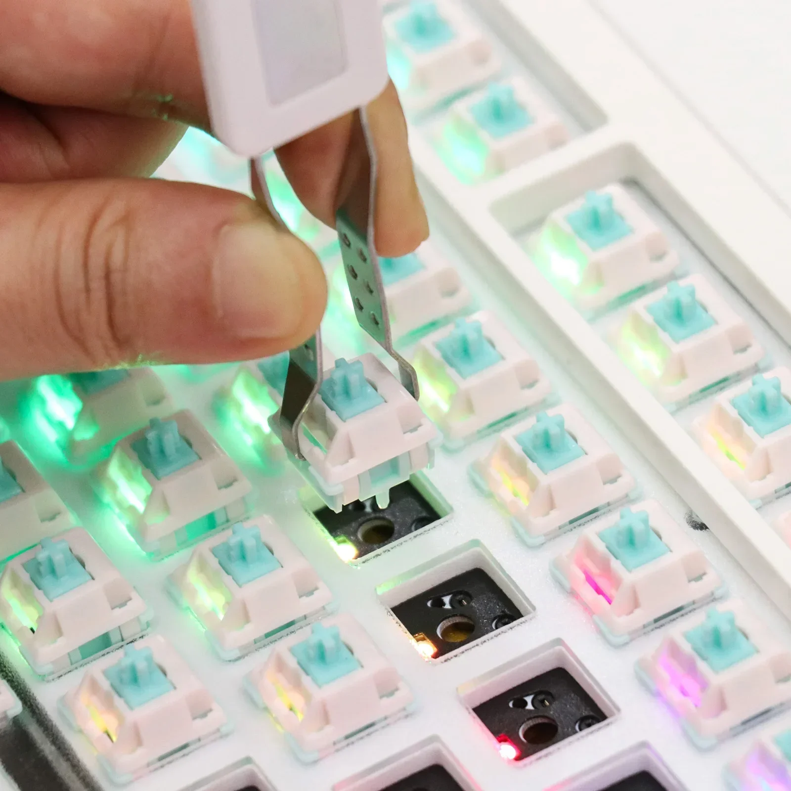 Комплект EPOMAKER Aura75 82 клавиши механическая клавиатура сделай сам печатная плата с