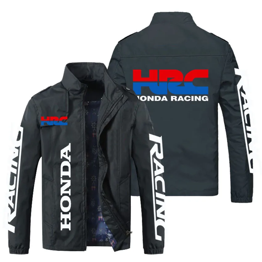 

2022 Spring/summer New Honda printed men's coat work clothes car relaxed casual fashion men's and women's street jackets