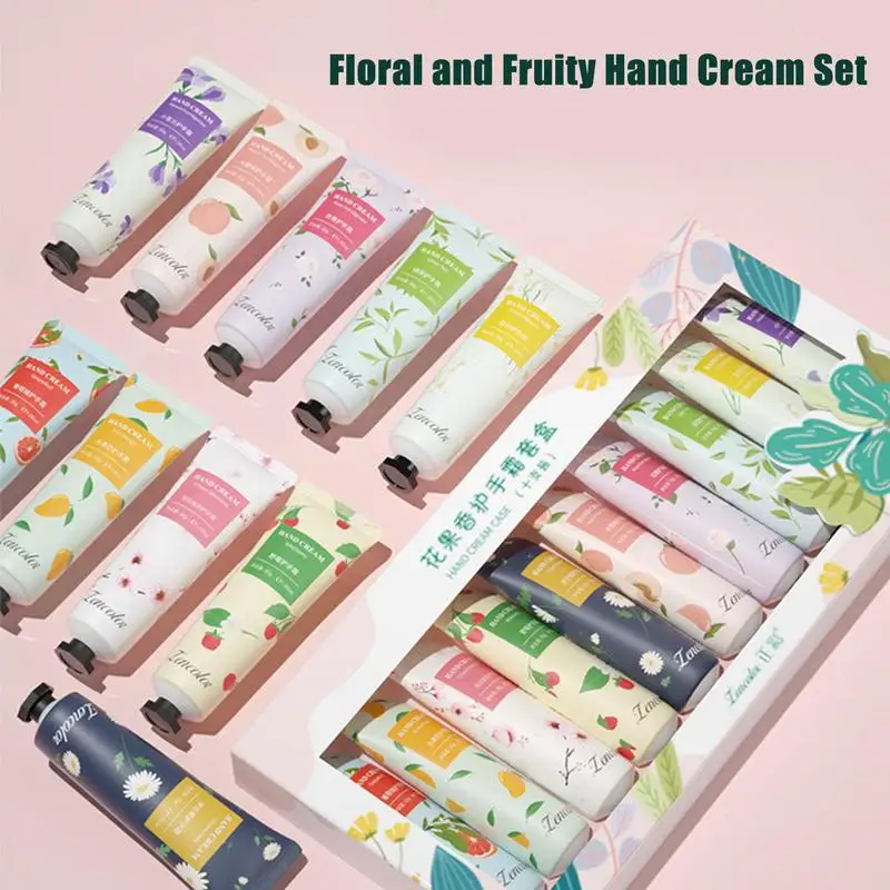 

10pcs Women Hand Moisturizer Fragrance Hand Cream Moisturizing & Nourishing Hand Care Cream For Working Hands Dropship