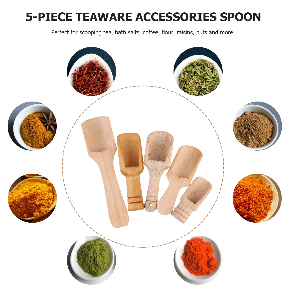 5 шт. маленькая деревянная ложка чайная посуда аксессуары кукурузный торт