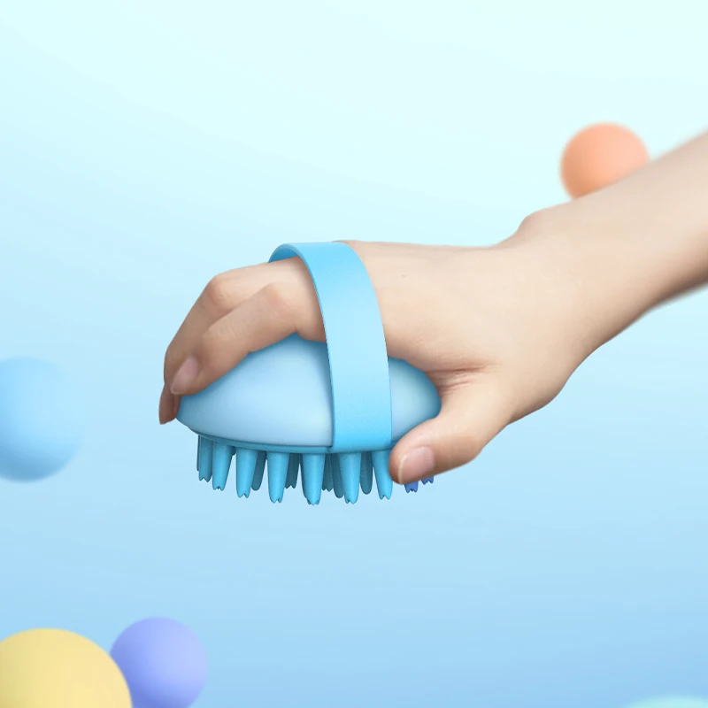 

Soft Comfortable Scalp Massaging Shampoo Brush Hair Scalp Massager Head Body Scalp Massage Brush Comb Shampoo Hair Washing Comb