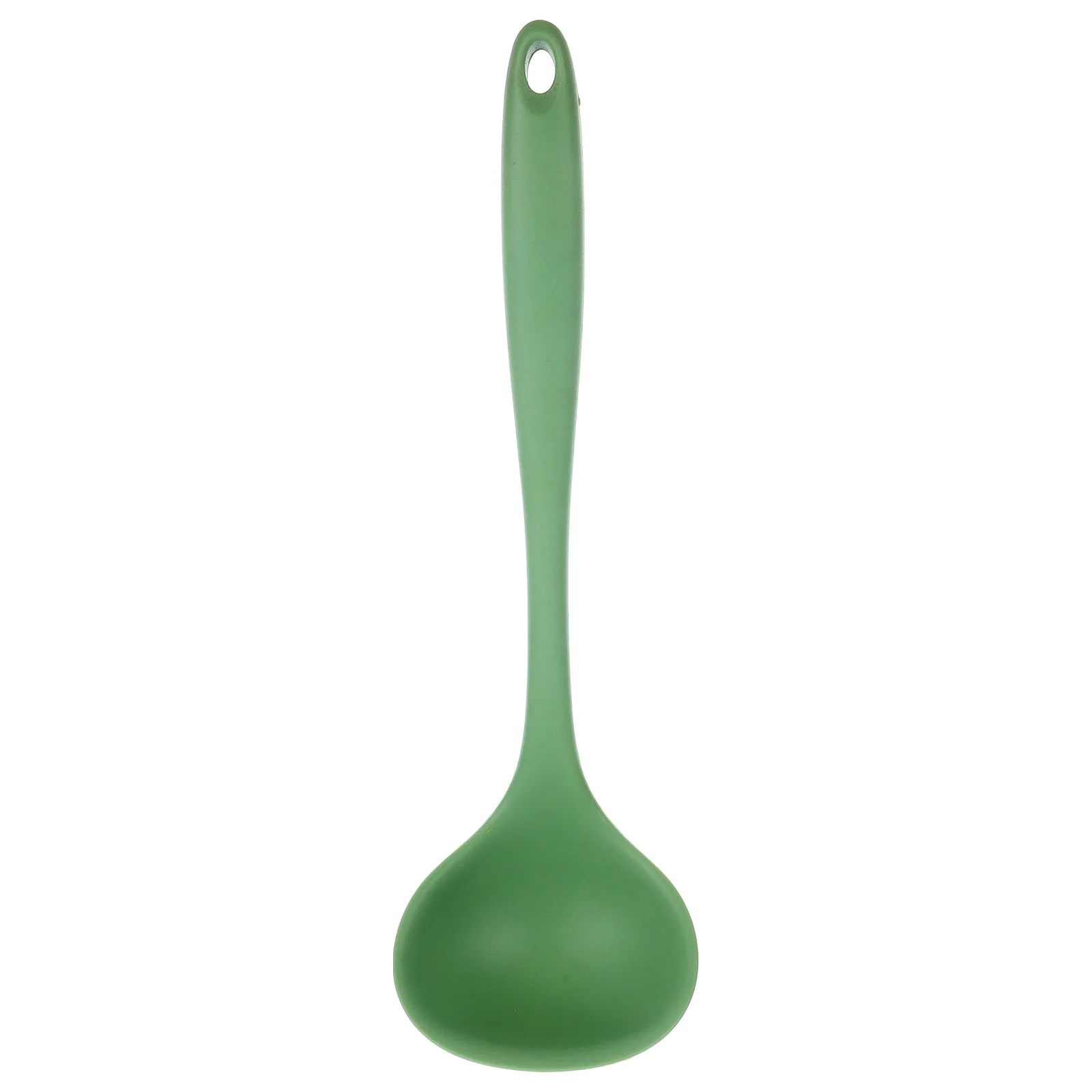 

Silicone Soup Ladle Large Serving Spoon Dinnerware Tableware Spoons Ladles Cooking