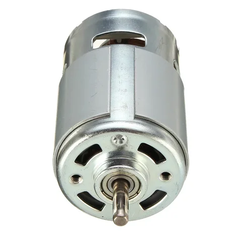 Double Ball Bearing 795 DC Motor Round Shaft 12V24V High Speed, High Power and High Torque More Powerful Than 775 Motor 6.5KG/cm