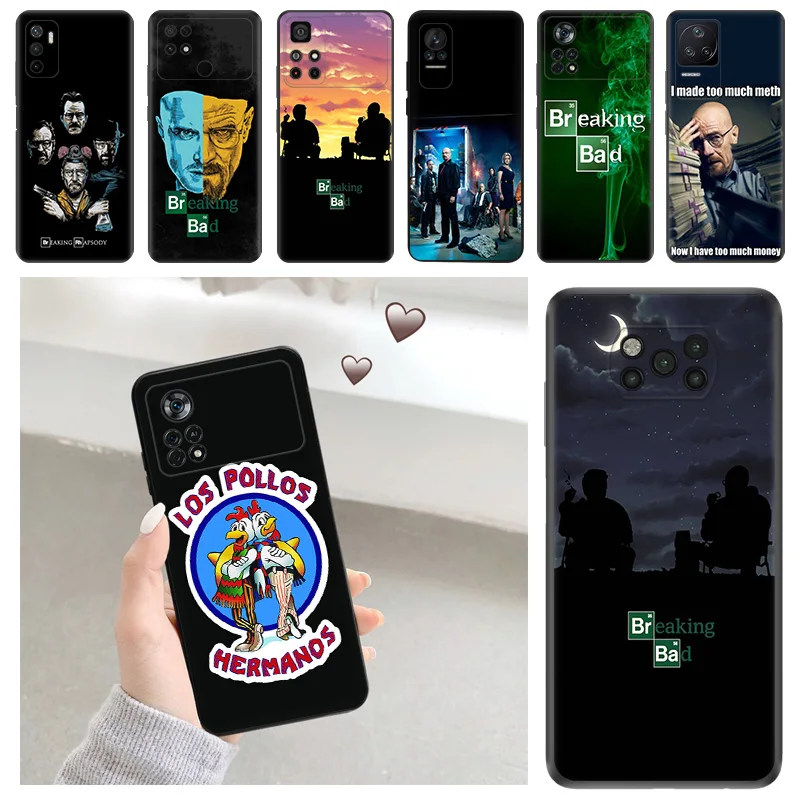 

Breaking Bad Silicone Soft Phone Cases Cover for Xiaomi Mi Poco X5 X4 Pro X3 NFC M5 M4 5G F4 GT F3 M3 C55 C50 C40 F1 Fundas