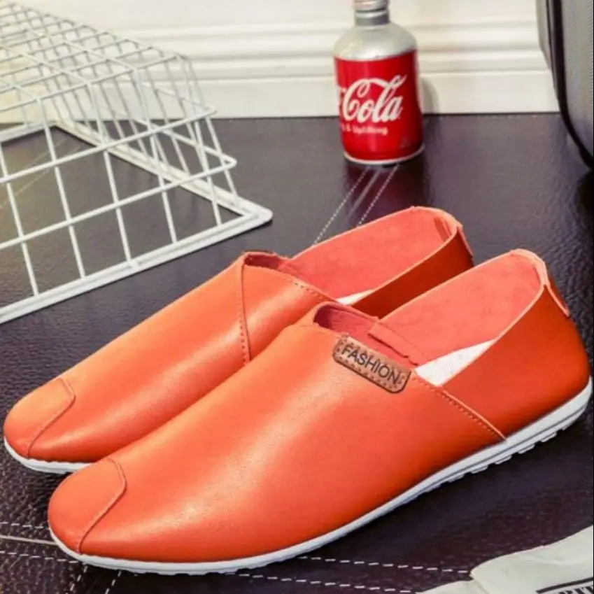 Good Cat Hot New Flats Moccasins Male Footwear Brand Leather Men Casual Shoes Black Cats #597236111111