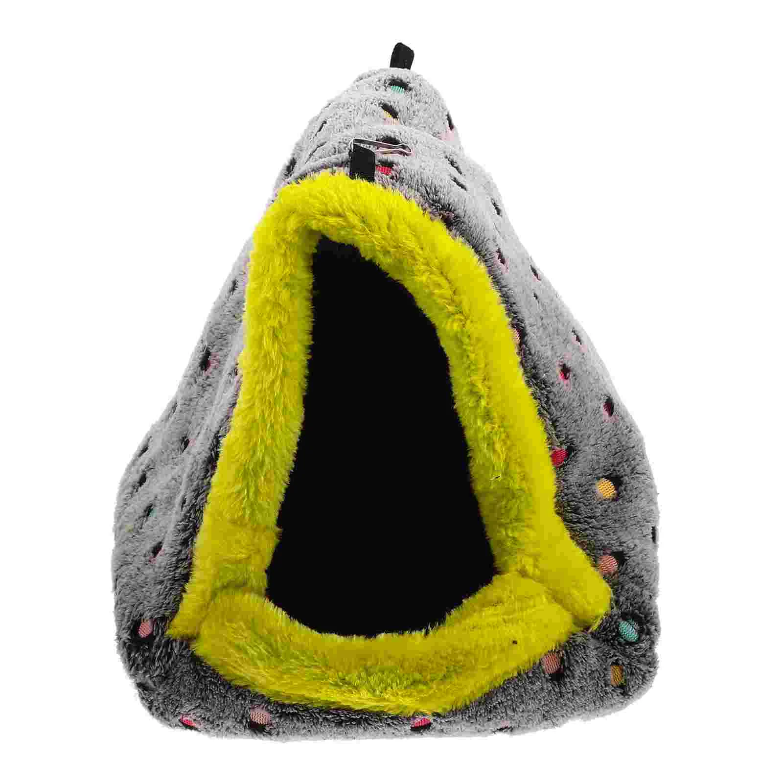 

Hamster Hideout House Chinchilla Bed Small Home Household Lovely Delicate Decorative Warmsturdy Wear Resistant