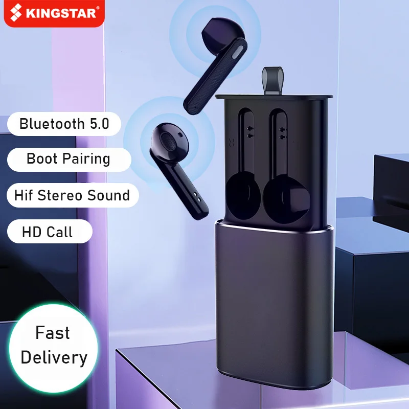 

TWS-стереонаушники KINGSTAR с поддержкой Bluetooth и ШПД