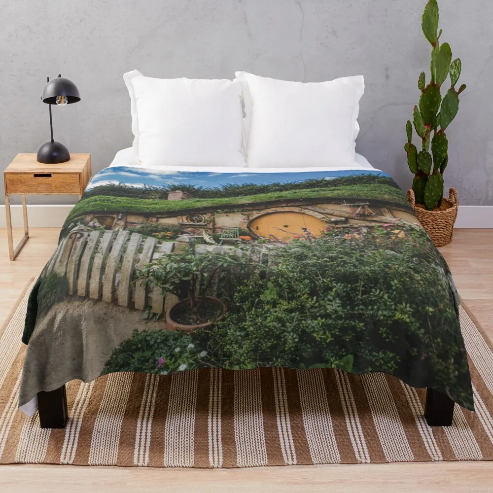 

Одеяло Hobbiton, шерпа для дивана, мексиканское одеяло для бросания звезд на дом