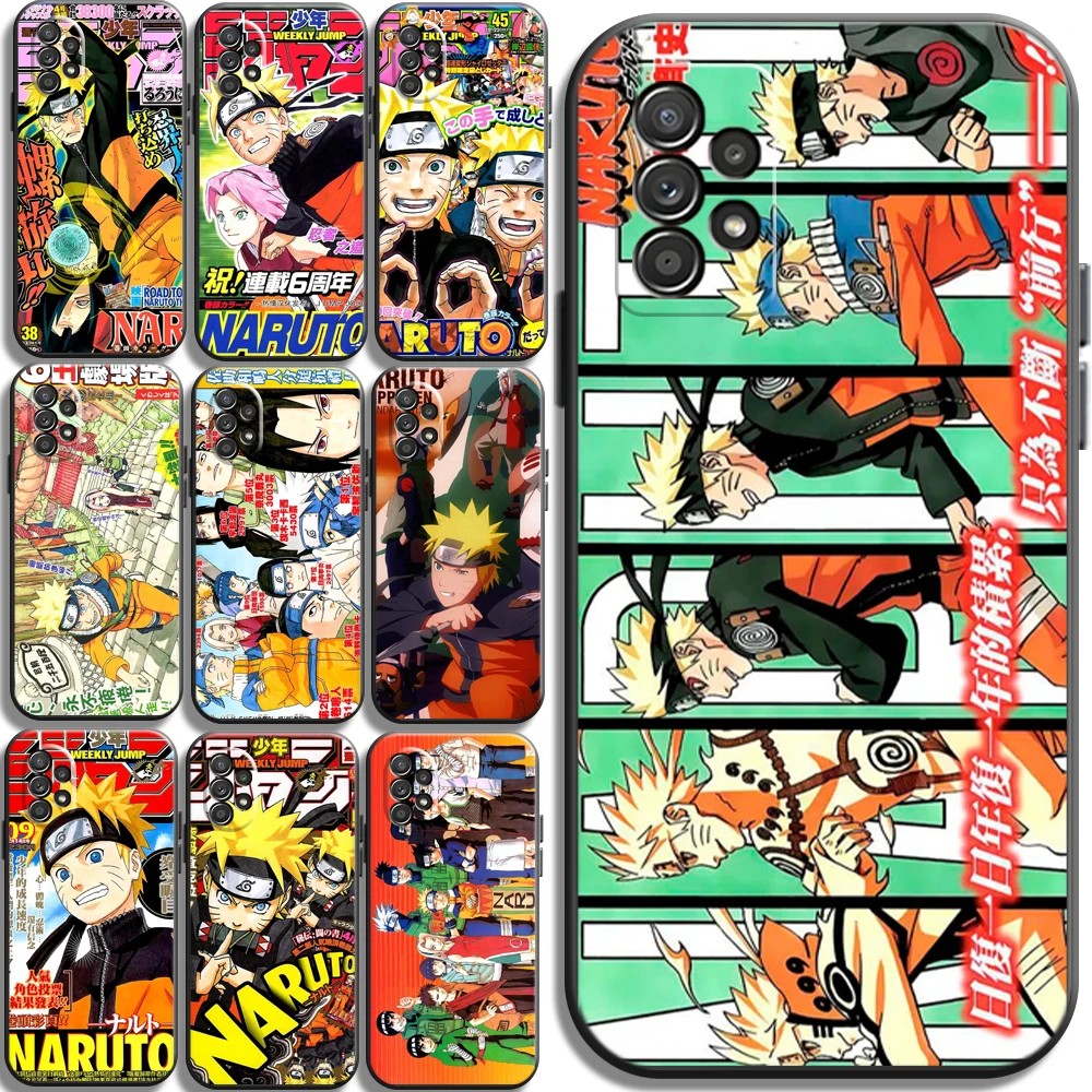 

Naruto Japanese Anime Phone Cases For Xiaomi Redmi Note 10 10S 10 Pro POCO F3 GT X3 GT M3 Pro X3 NFC Carcasa Soft TPU