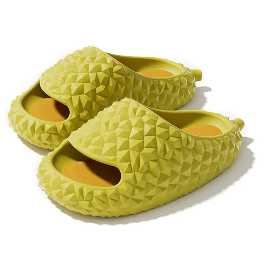 

Шлепанцы Durian для женщин и мужчин, мягкая нескользящая обувь для улицы, удобные Тапочки для ванной комнаты, 1 пара