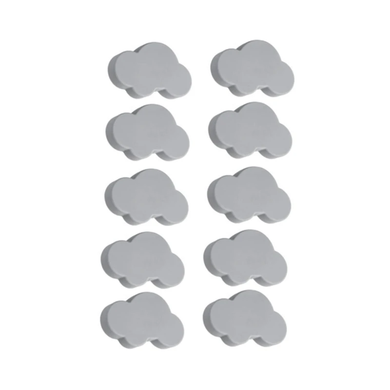 

10Pcs Cartoon Cloud Furniture Handles Children Room Knobs Handles Drawer Pull Handle Door Knob for Drawer