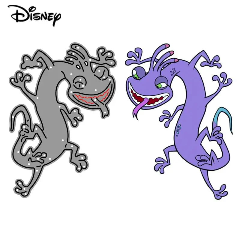 Металлические штампы Randall Boggs Disney Monsters Inc. Gecko украшения скрапбук бумага
