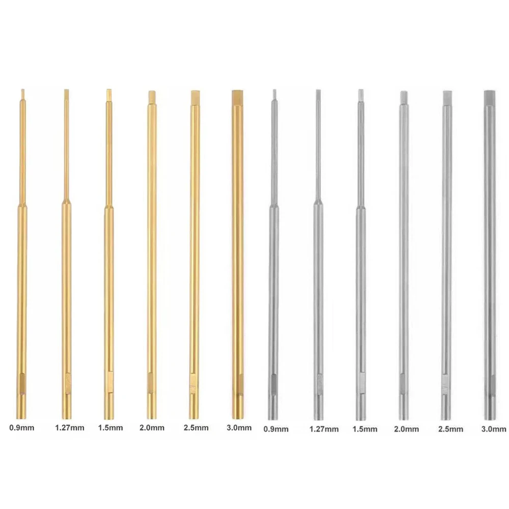 

Шестигранная Отвертка Allen 0,9/1,3/1,5/2,0/2,5/3 мм, замена отвертки для радиоуправляемого дрона FPV квадрокоптера вертолета «сделай сам»