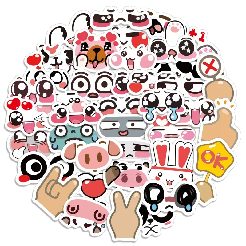 

40pcs Cute Anime Kawaii Stickers Gift Toys