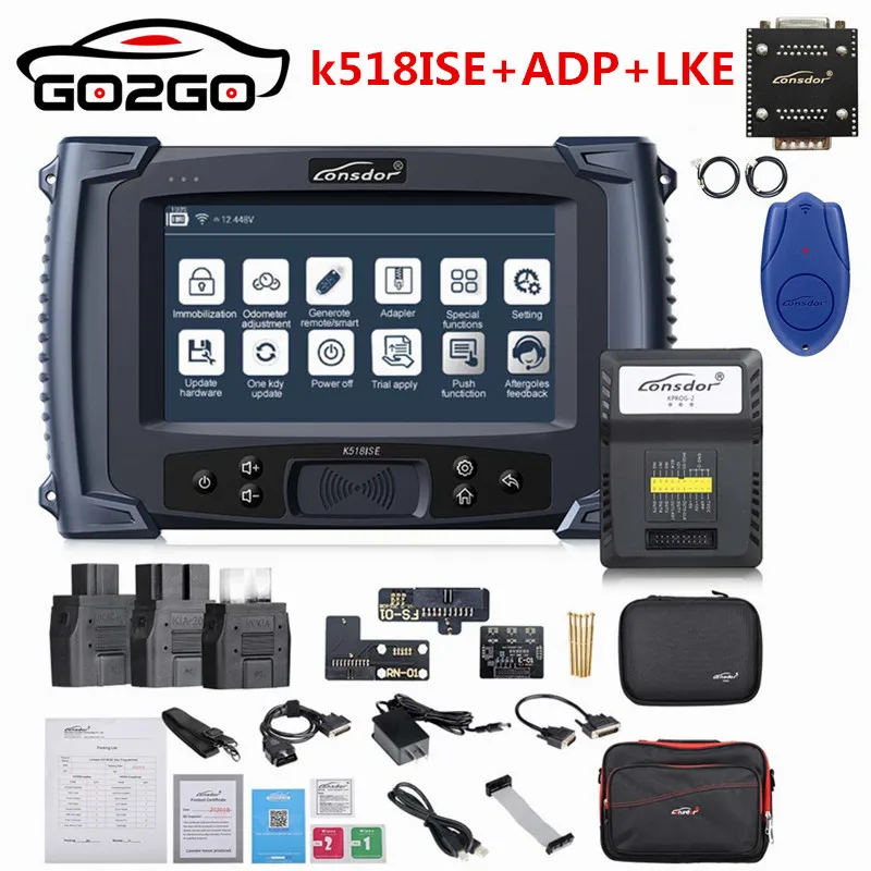 Программатор ключей Lonsdor K518ISE/K518S K518 для всех марок с кластерной калибровкой