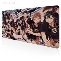 anime haikyuu mouse pad gaming xl hd custom home computer mousepad xxl mouse mat anti slip office soft natural rubber mice pad
