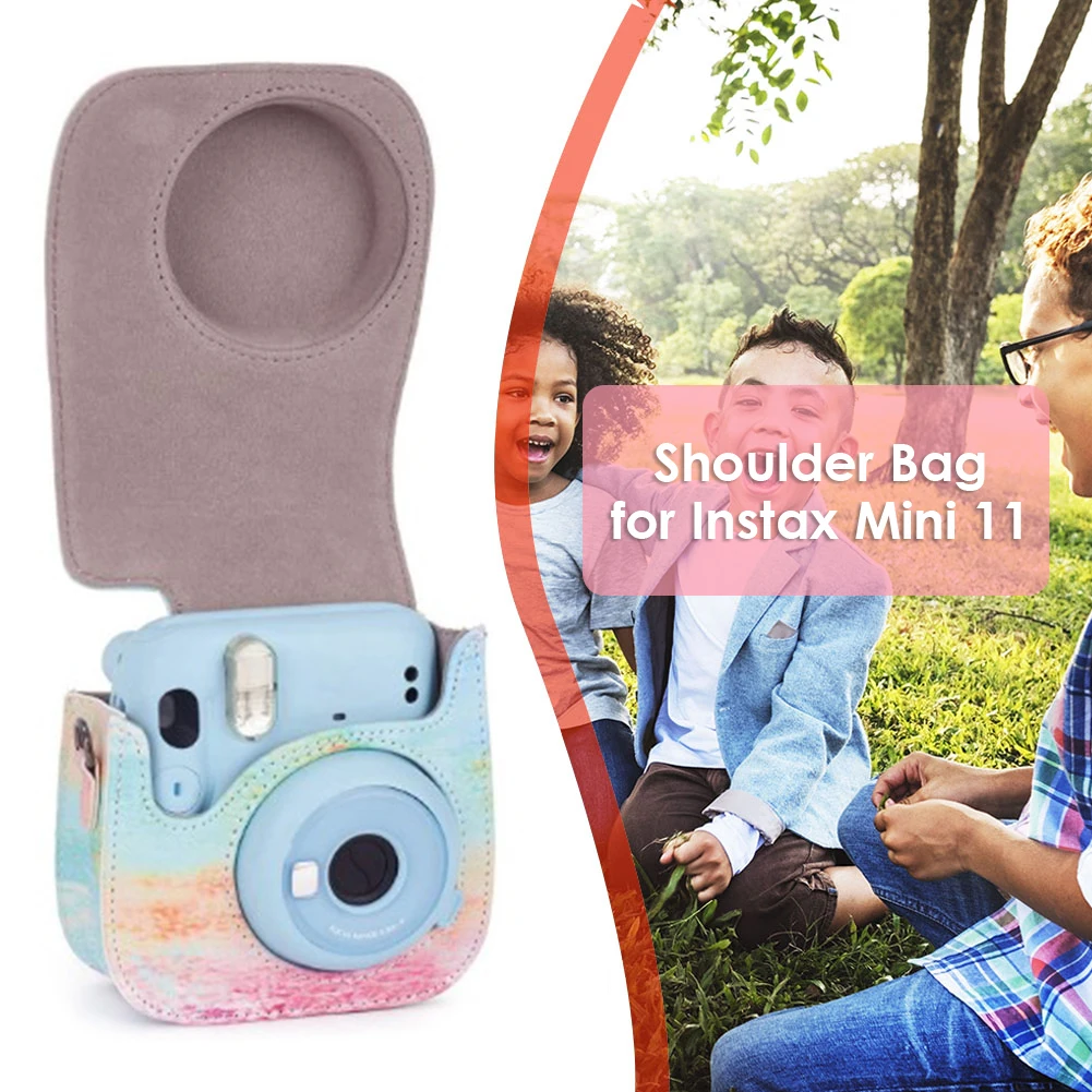 

Storage Bag for Instax Mini 11 Camera Protective Case Cover Shell Shoulder Bag Portable Case Electronic Equipment Accessory