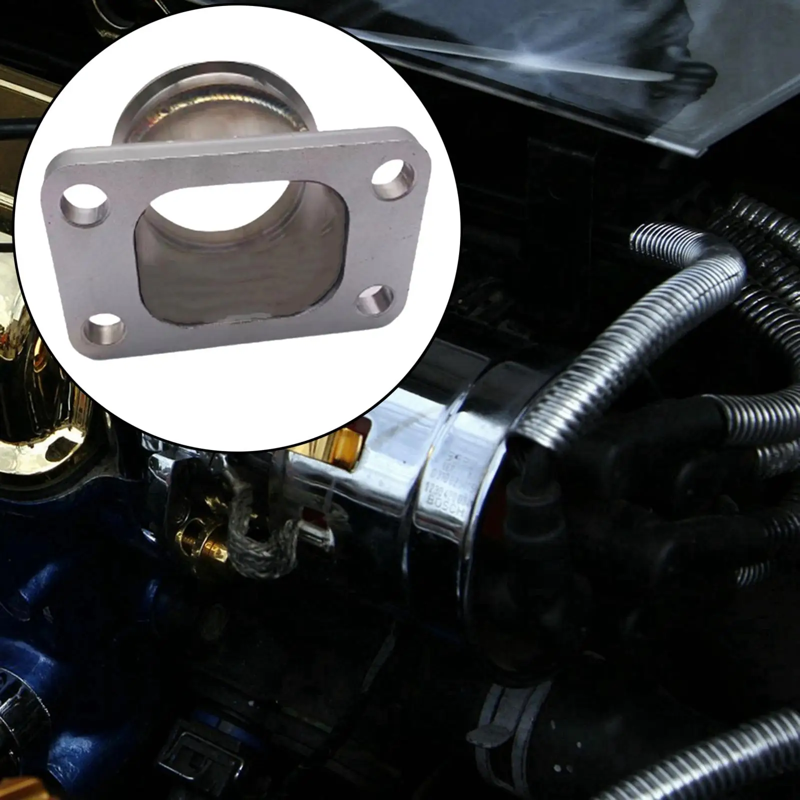 Фланцевый адаптер T3 с V-образным диапазоном 2 5 дюйма 4 болта стабильная