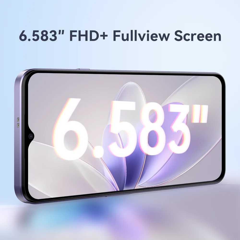 Cubot P80 Global Version Smartphone 6.583 Inch FHD+ Screen 48MP+24MP Phone Android 13 5200mAh 8GB RAM 256GB ROM NFC Smartphone