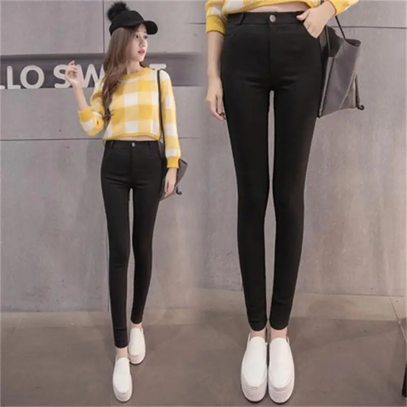 Новинка 2022 тонкая черная подкладка на талии Waichuan эластичная ткань большого