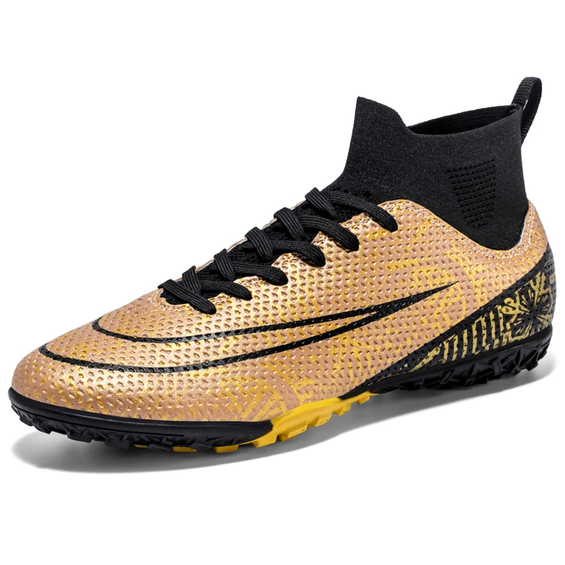 

Quality Football Boots Wholesale C.Ronaldo Football Boots Assassin Chuteira Campo TF/AG Sports Boots Futsal Match Training Boots