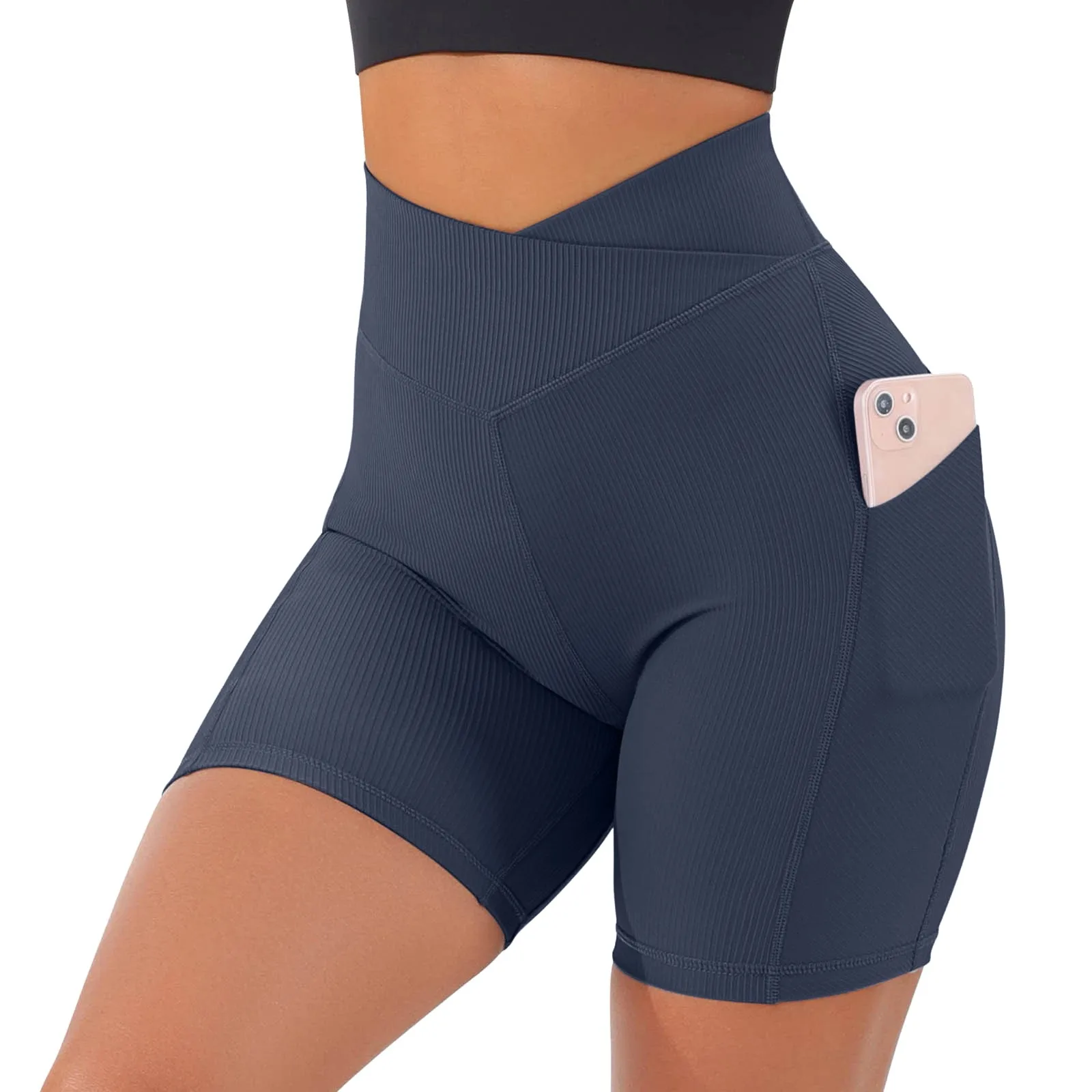 

Шорты с V-образной талией, шорты с эффектом подтяжки ягодиц, женские шорты для тренировок и йоги, теннисные шорты для женщин