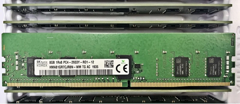 

RAM 8G 1RX4 1RX8 2RX8 PC4-2933Y ECC REG Server Memory