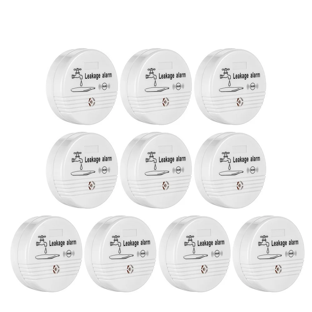 

Independent Wireless Water Leakage Water leak Sensor 90 dB Volume Water Leak Alarm for Home Kitchen Toilet Floor Detector