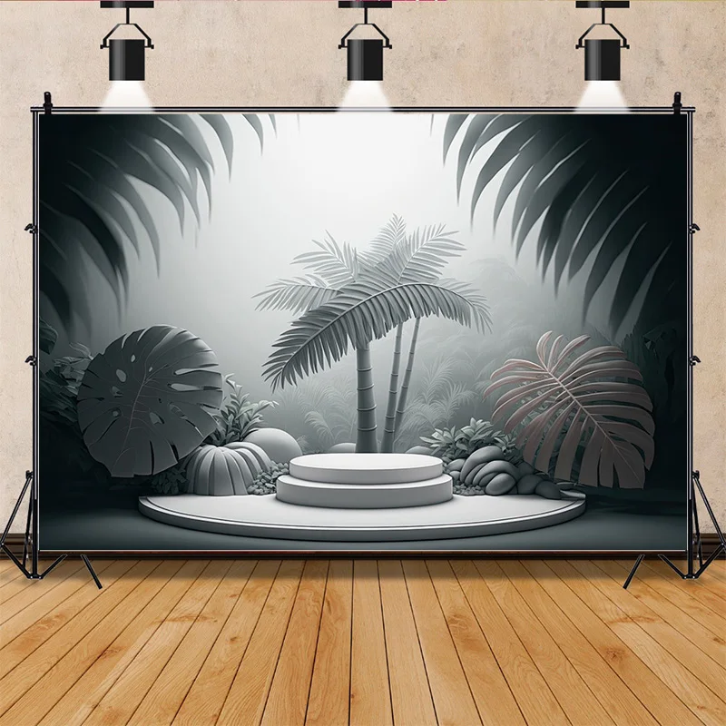 Фон для фотосъемки с цветочным венком