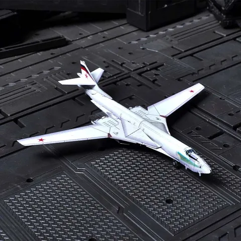 Металлический пазл Ту-160  из нержавеющей стали