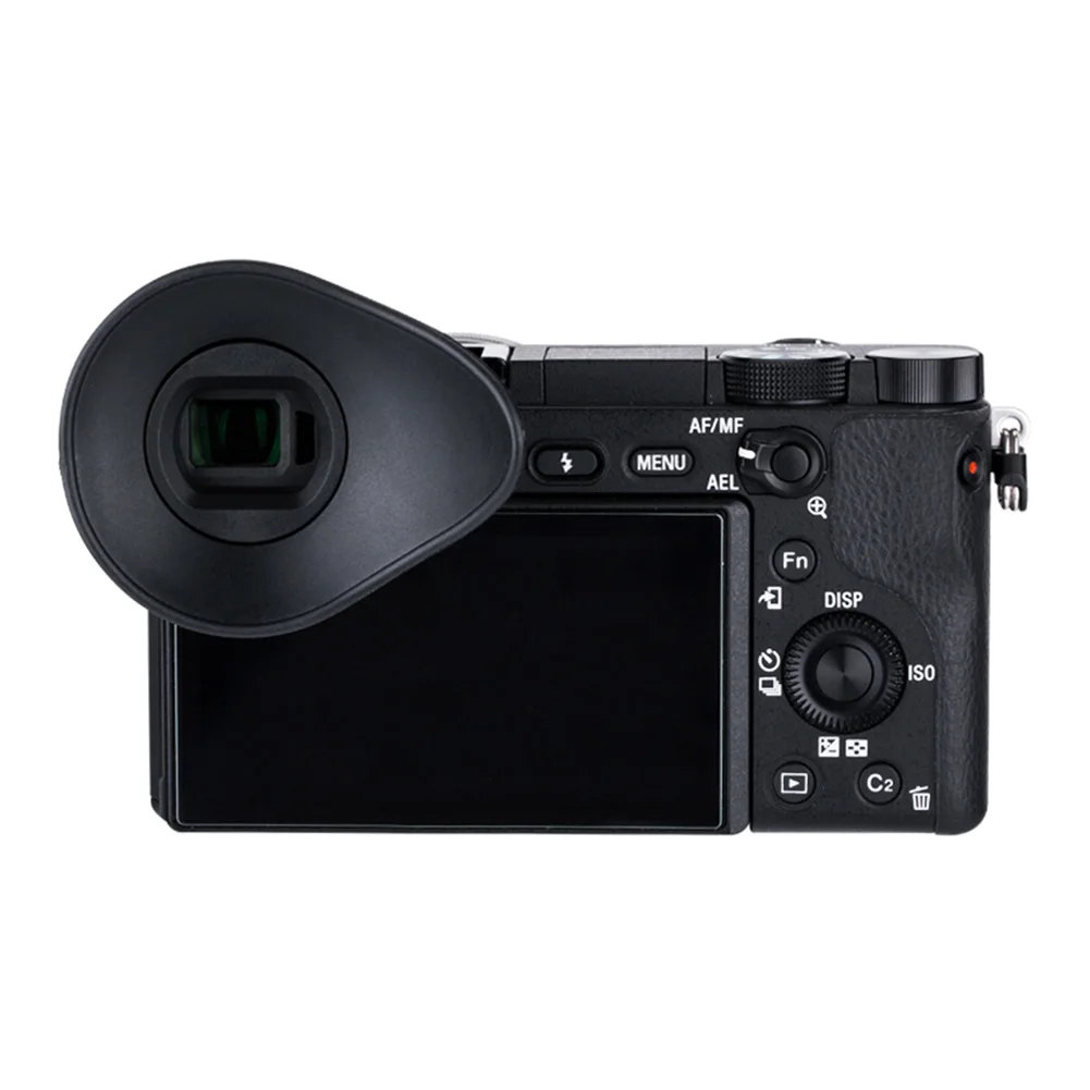

Mini Soft Silicone Outdoor Clearer Large Cover Camera Eyecup 360 Degree Rotate Simple Ergonomic Parts For Sony A6000 A6300 NEX-7