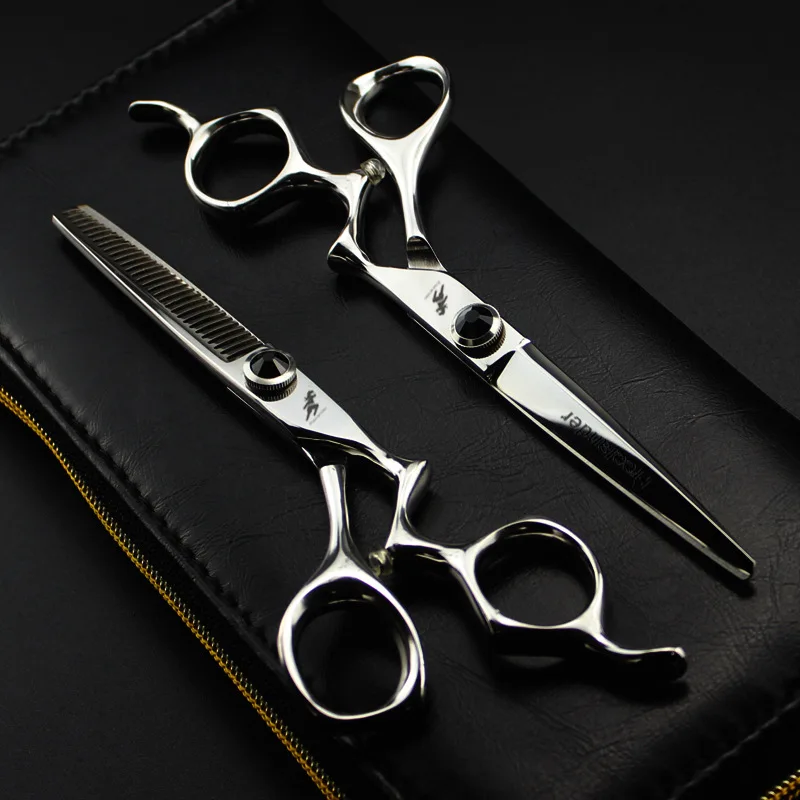 

6 Inch Professional Barber Scissors Hair Cutting Barber Profissional Accesorios Hairdressing Cut Thinning Styling Shears Scissor