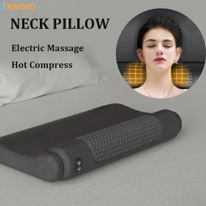 Массажер для шеи Электрический с вибрацией и подогревом