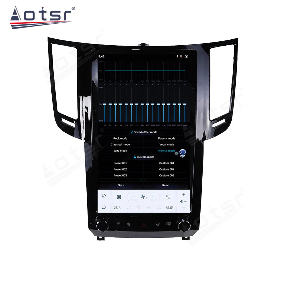 13 6-дюймовый 8-ядерный Qualcomm для Tesla Infiniti FX FX25 FX35 FX37 2009-2013 Qx70 2013-2016 автомобильный