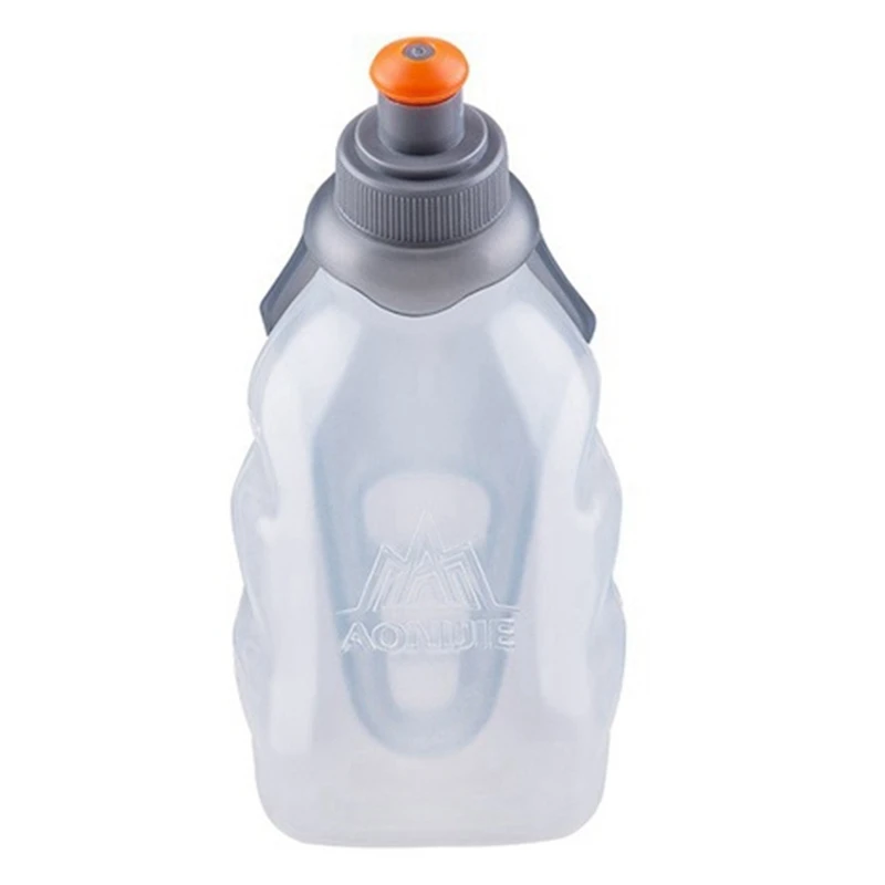 

AONIJIE Sports Water Bottle 250Ml Outdoor Water Bag Water Cup With Clip For Marathon, Cross-Country, Cycling, Skiing
