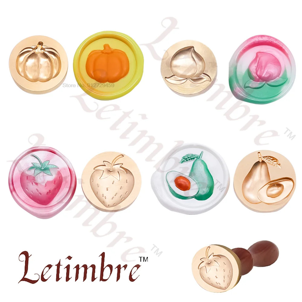 Печать 3D для воска с фруктами набор печей клубникой тыквой конверта Свадебная