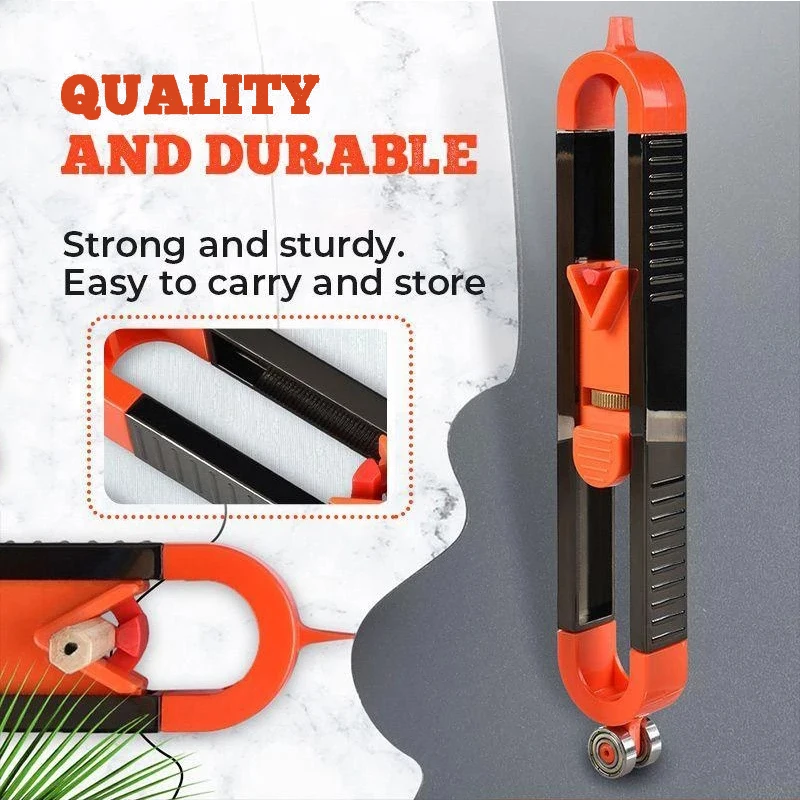 Контурная маркировка линейка Деревообработка измерительный инструмент с замком