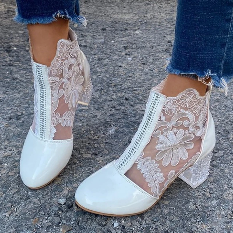 

ботинки женские туфли женские туфли женские 2022 тренд ботинки Женские черные ботинки, летние ботинки из искусственной кожи на молнии, милые ...