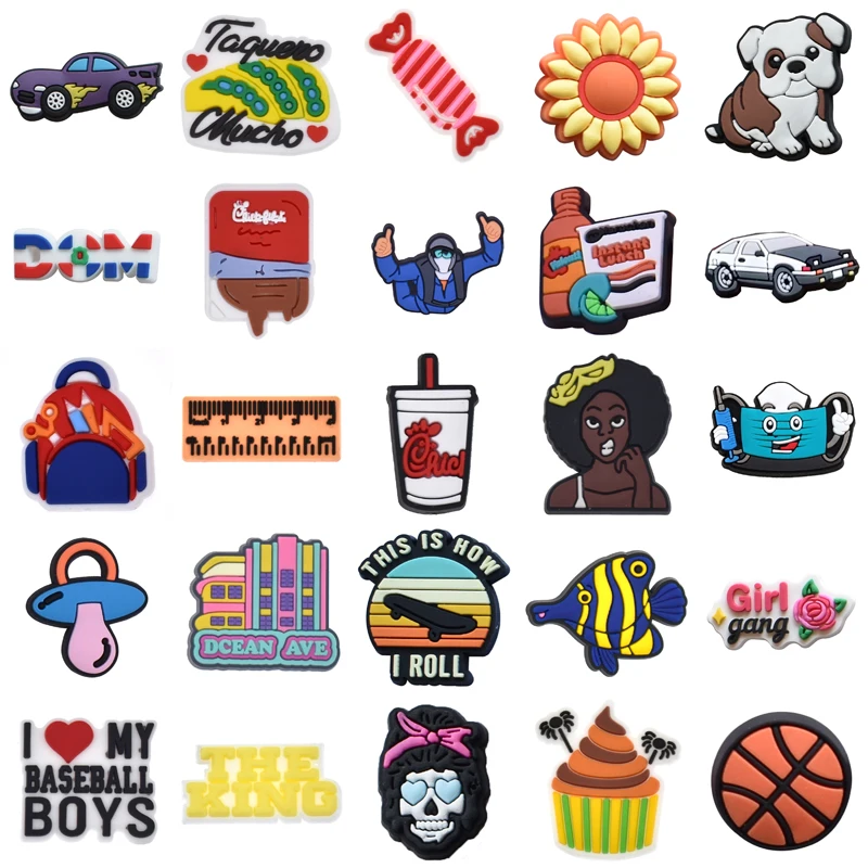 

Decorations for Crocs Wholesale Bulk Set Jeans Girl Shoe Charms Men Gifts Shoes Accessories Boy Para Pins Kids Packs Women Charm