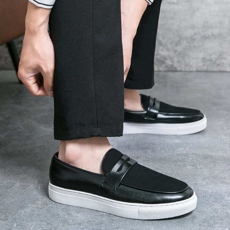 Туфли мужские замшевые