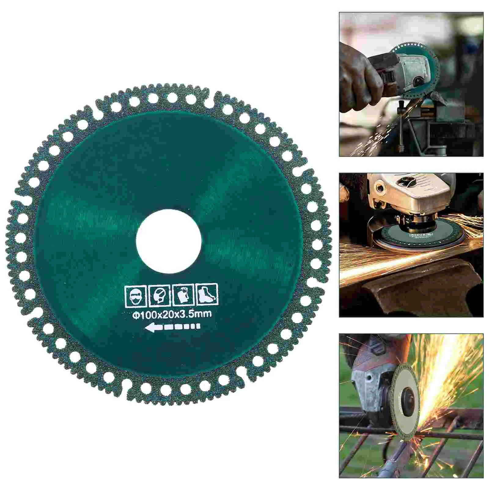 

5Pcs Indestructible Disks Ceramic Cutting Discs Angle Grinder Cutting Tools Thin Ceramic Cutting Disk