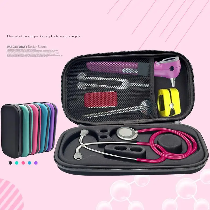 Portable Stethoscope Storage Box Carry Travel Case Bag Hard Drive Pen Medical Organizer for Games  Accessories