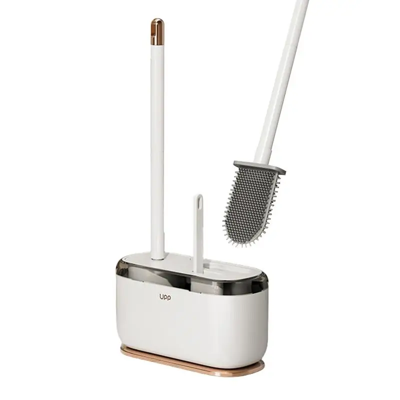 

Wall Mounted Toilet Brush Hygienic And Multi-Functional Bowl Cleaner Brush Household Supplies For Hygiene For Toilets Bathtub