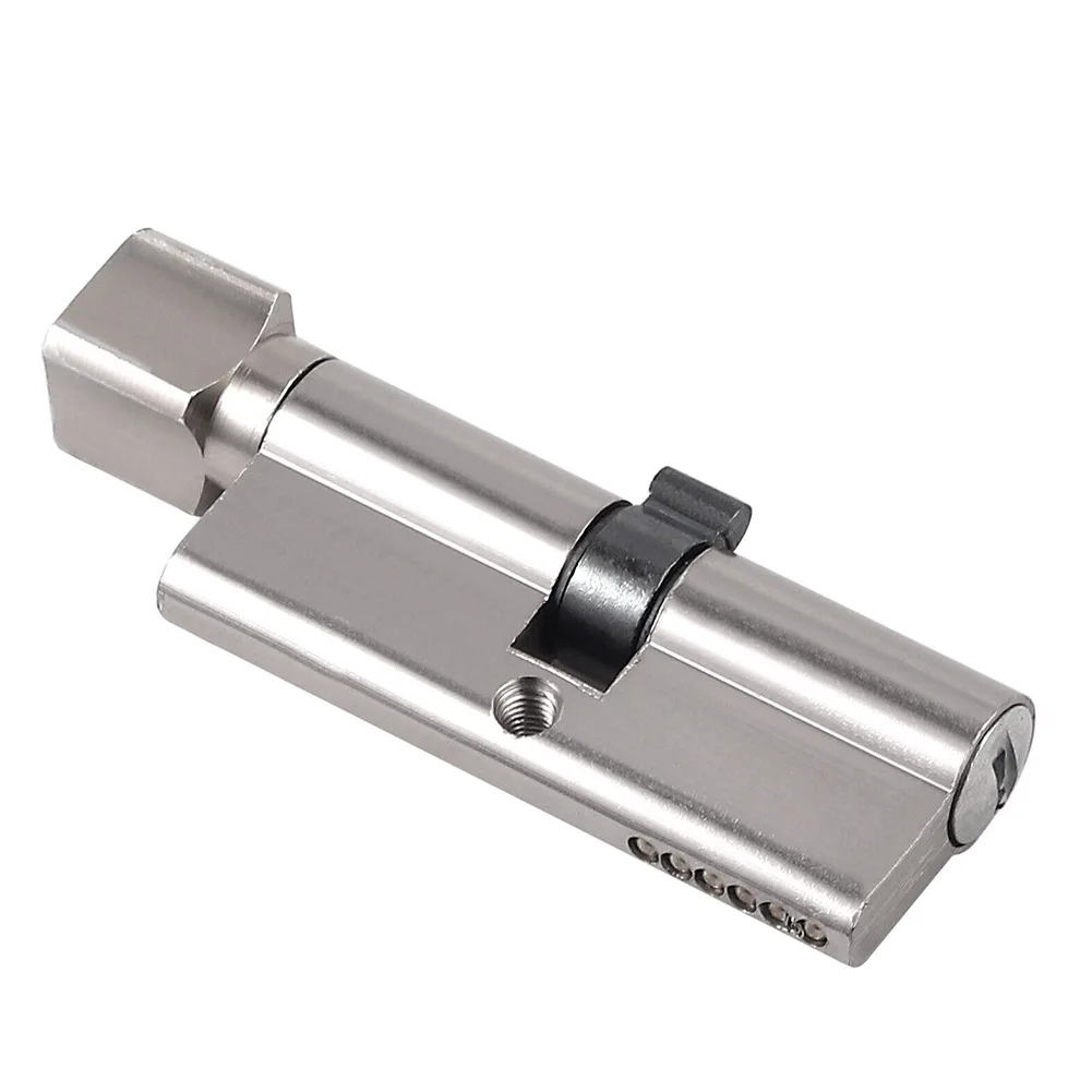 Цилиндр поворота большого пальца евро дверной замок UPVC анти-выбор 35/35 + 3 ключа