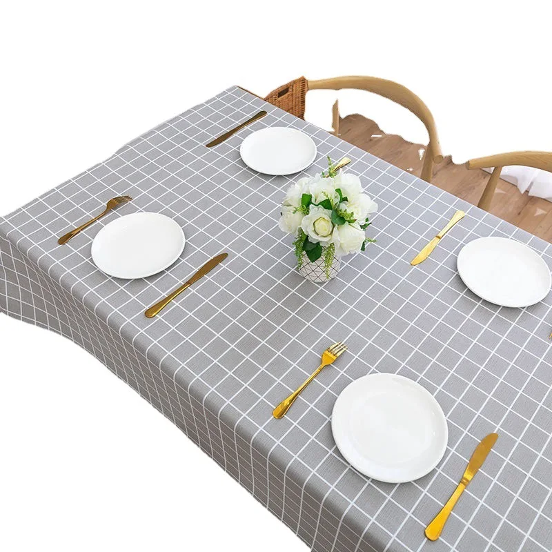 

Table cloth waterproof and oil light luxury tablecloth_AN1949