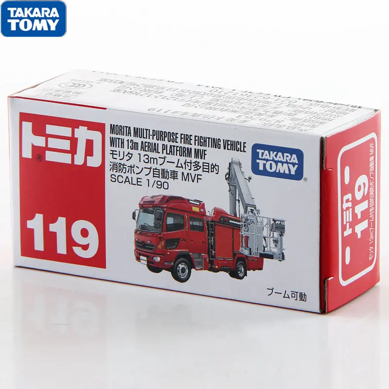 

Takara Tomy Tomica 1/90 MORITA многоцелевой противопожарный автомобиль, металлическая литая модель игрушечного автомобиля, Новый в коробке #119