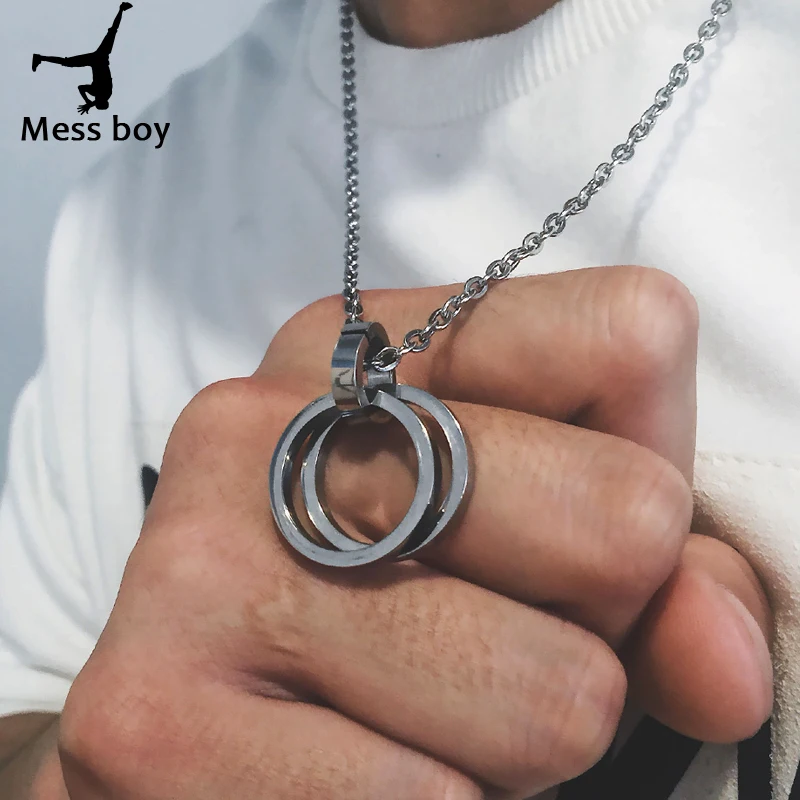 

Kpop 목걸이 Hip Hop Fxck You Titanium Steel Pendant Silver Color Stainless Steel Jewelry Necklace Streetwear Gothic Accessories