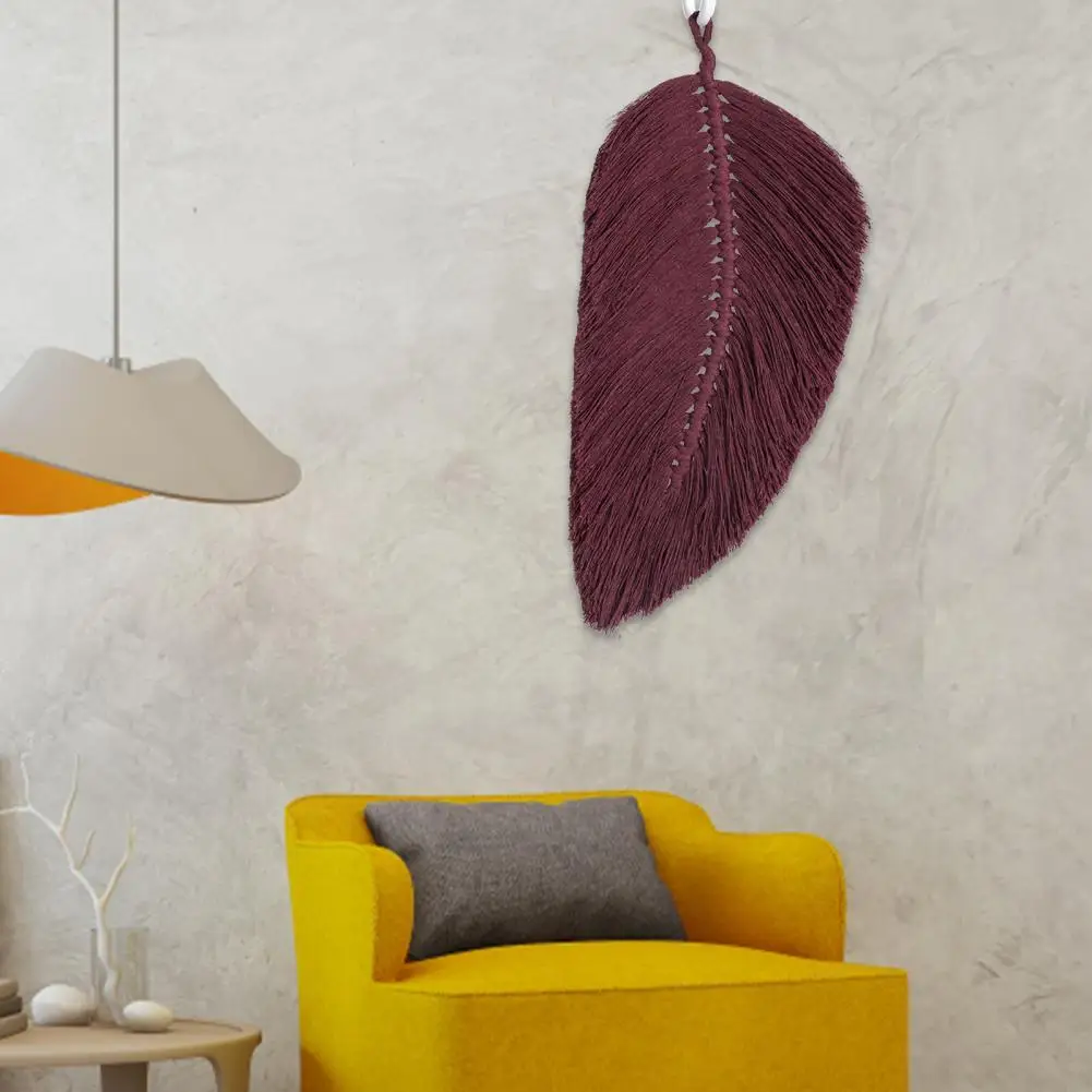 

Exquisite Versatile Boho Chic Woven Leaf Tassels Decor for Kids Room