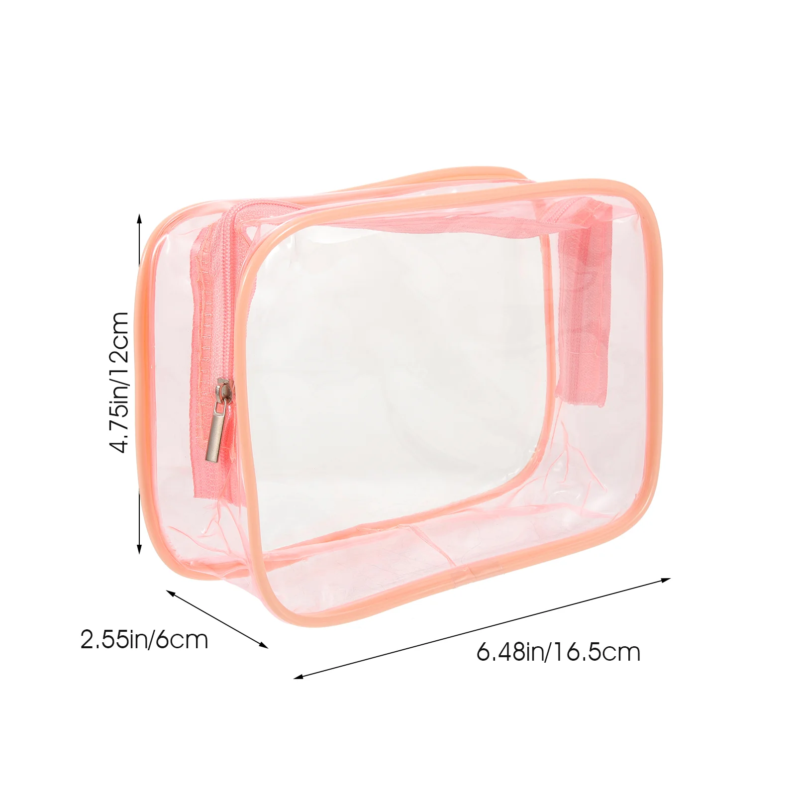 3Pcs Portable Woman Makeup Bags Travel Cosmetics Bags Portable Clear Makeup Bags