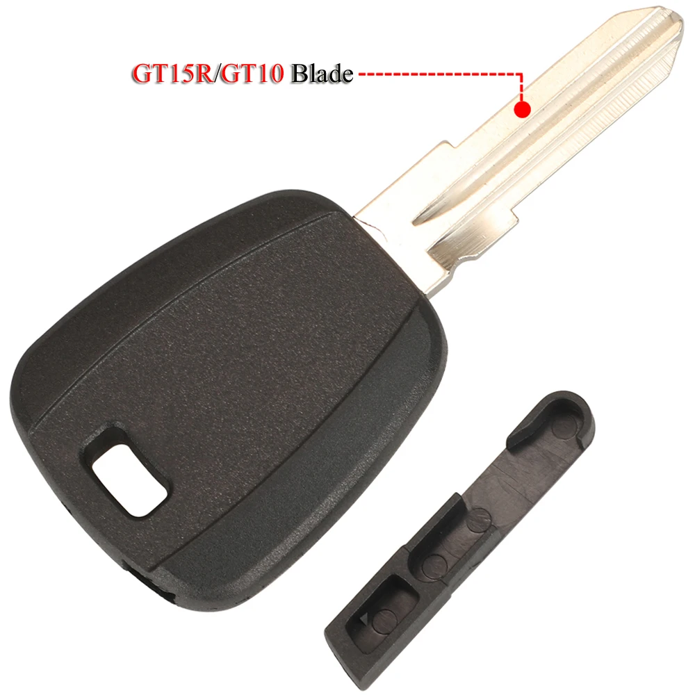 

Jingyuqin 10 шт./лот корпус автомобильного ключа с дистанционным зажиганием для Fiat 500 Ducato с SIP22 GT10 GT15R лезвие транспондерного ключа без чипа